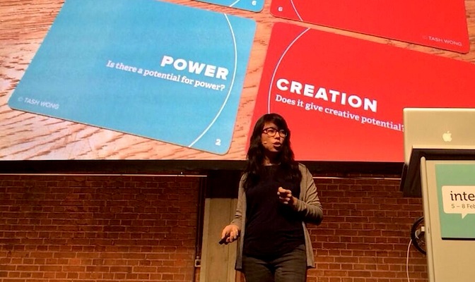 Tash Wong, Interaction Design Conference 2014, Amsterdam
