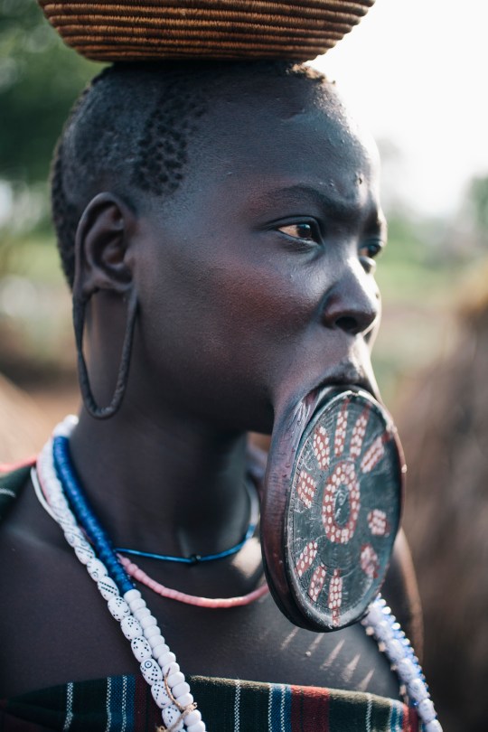 Mursi woman, Omo Valley, Ethiopia