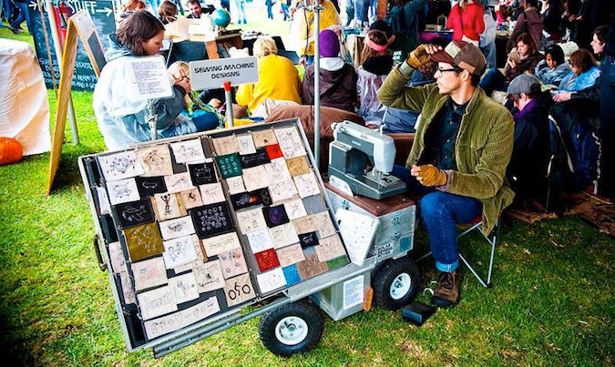 Paul Nosa, sewing artist, musician