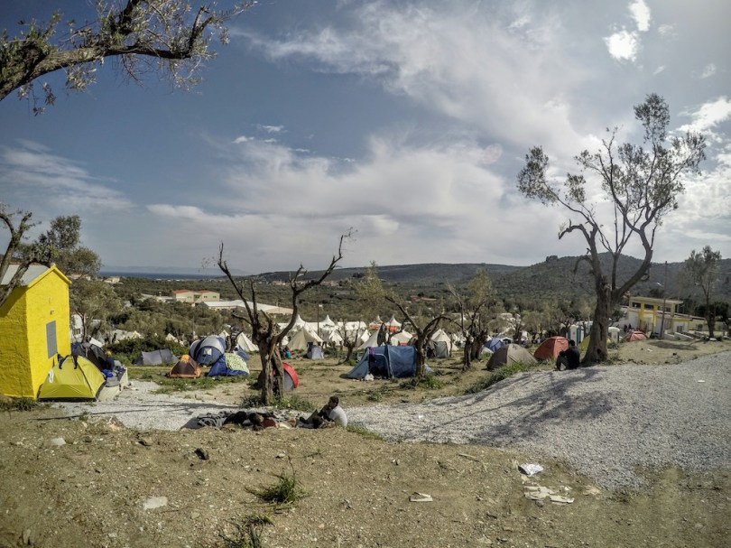 Better days for Moria camp
